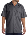 CAMISA MANGA CORTA DICKIES PARA HOMBRE COLOR CARBÓN