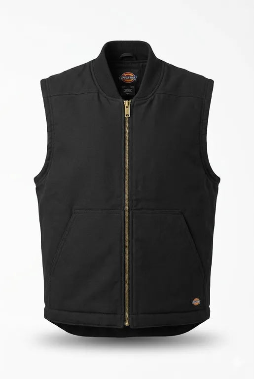 CHALECO DICKIES PARA HOMBRE CON AISLAMIENTO SANDED DUCKNEGRO ENJUAGADO