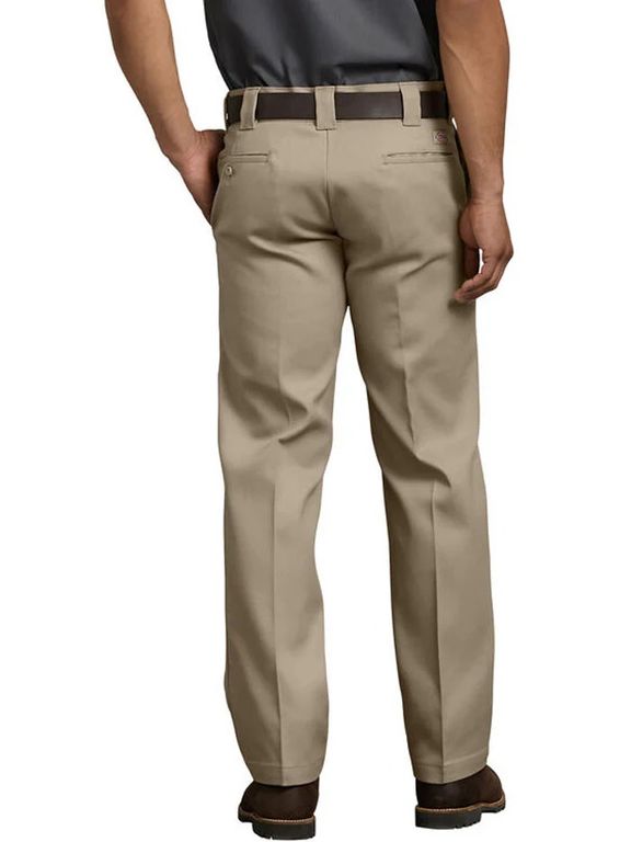 Pantalones de trabajo Dickies Flex Slim Fit para hombre color caqui