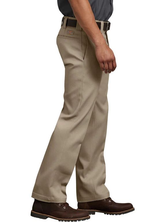 Pantalones de trabajo Dickies Flex Slim Fit para hombre color caqui