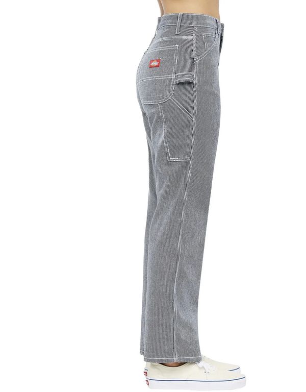PANTALÓN STRIPE CARPINTERO DICKIES GIRL JUNIORS - MARINO BLANCO