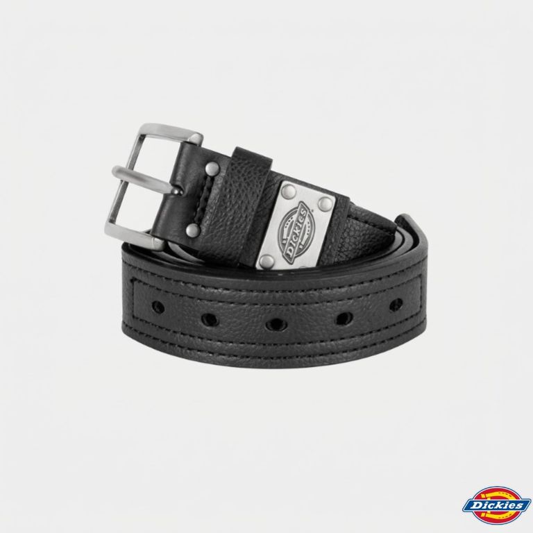 CORREA DICKIES PARA HOMBRE COLOR NEGRO TALLA 32