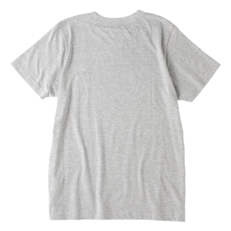POLO  LOGO DICKIES MUJER MANGA CORTA  GRIS JASPEADO