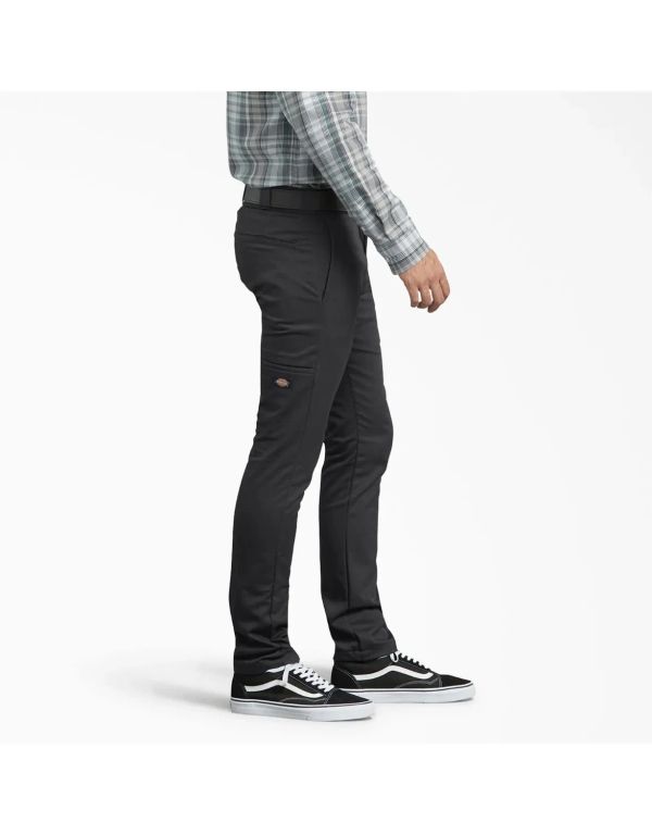 PANTALON DE TRABAJO DICKIES SKINNY FIT HOMBRE COLOR NEGRO WP801BK