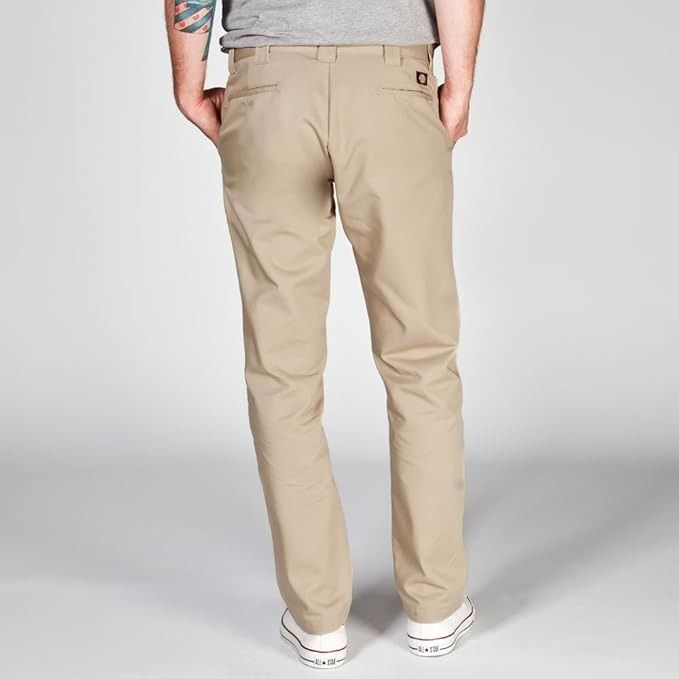 PANTALÓN DE TRABAJO DICKIES SLIM FIT  HOMBRE -DESERT CAQUI  (WP830DS)