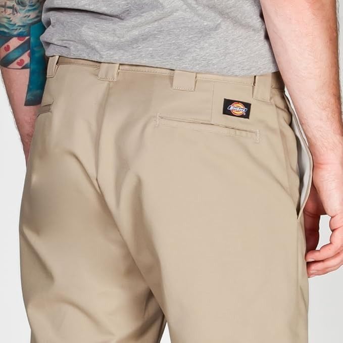 PANTALÓN DE TRABAJO DICKIES SLIM FIT  HOMBRE -DESERT CAQUI  (WP830DS)