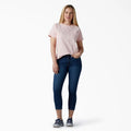 POLO DICKIES MUJER MANGA CORTA ROSA LOTO