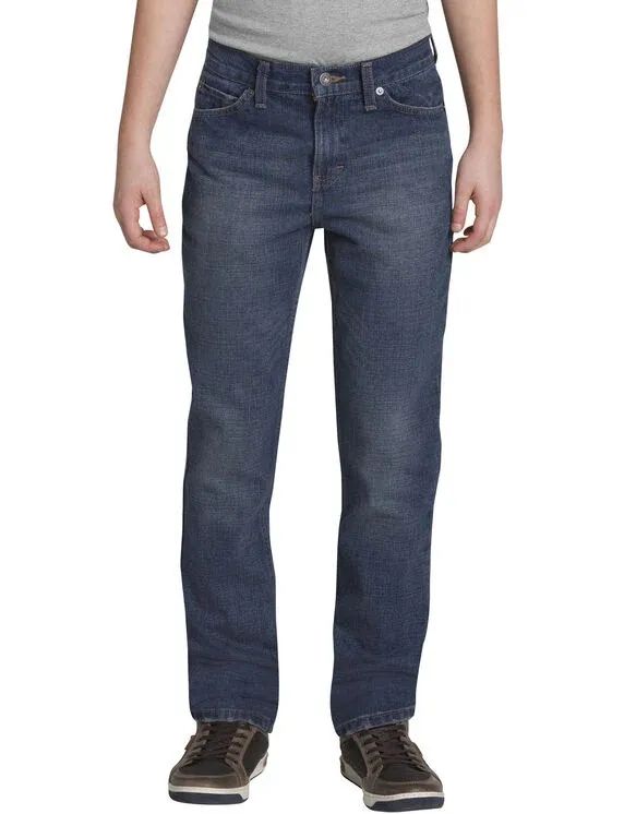 PANTALON JEAN POCKET  DICKIES NIÑO AZÚL INDIGO MEDIO