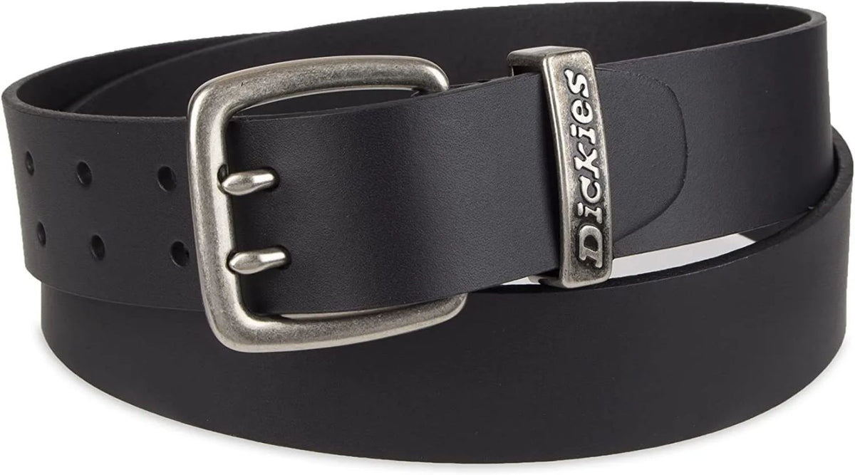 CORREA CUERO DICKIES PARA HOMBRE COLOR NEGRO 11DI02J5