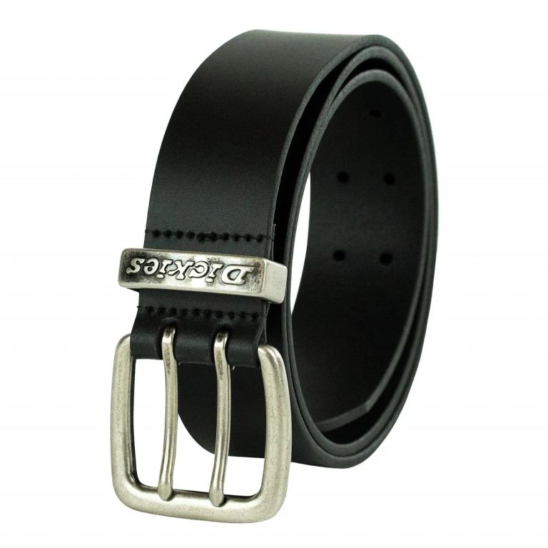 CORREA CUERO DICKIES PARA HOMBRE COLOR NEGRO 11DI02J5