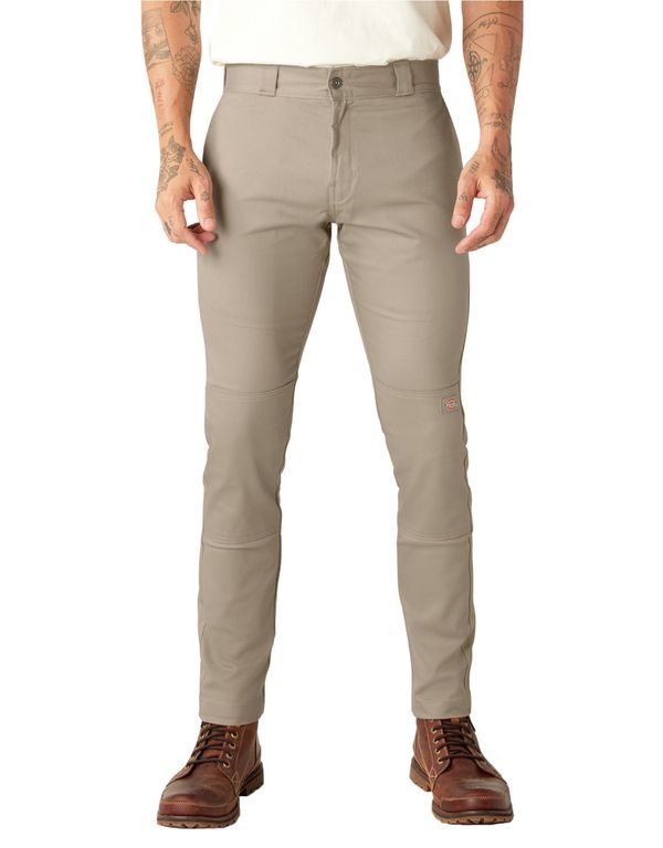 PANTALON DE TRABAJO DICKIES PARA HOMBRE CON BOLSILLOS COLOR ARENA SLIM FIT