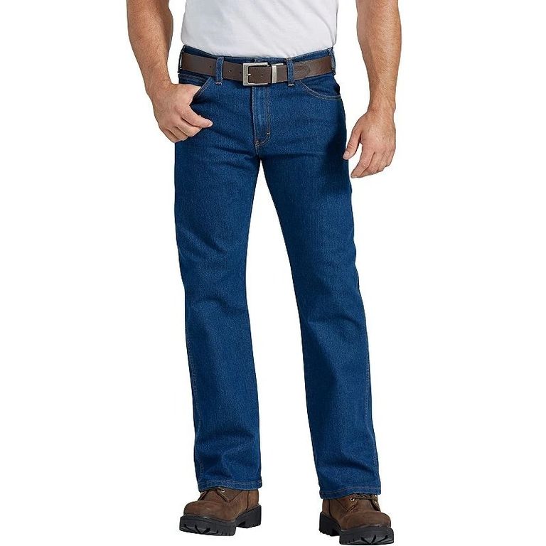 PANTALON JEAN DICKIES  5 BOLSILLOS FLEX HOMBRE -AZÚL INDIGO RINSED