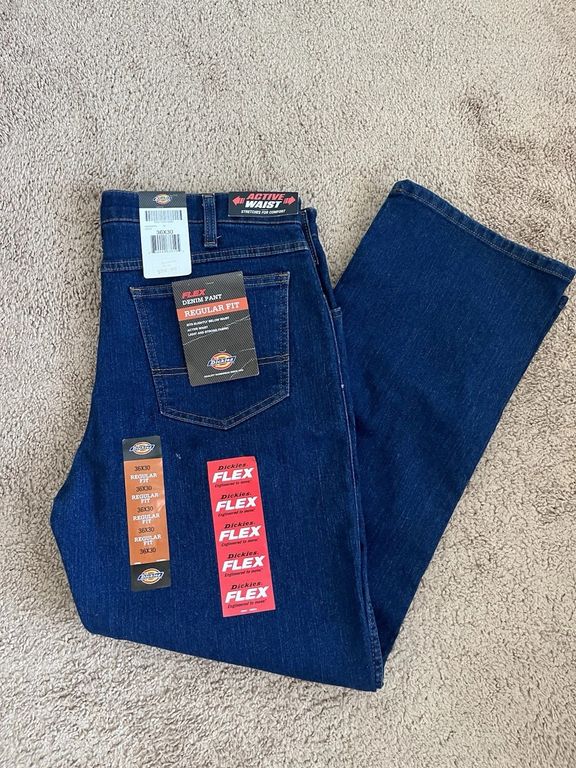 PANTALON JEAN DICKIES  5 BOLSILLOS FLEX HOMBRE -AZÚL INDIGO RINSED