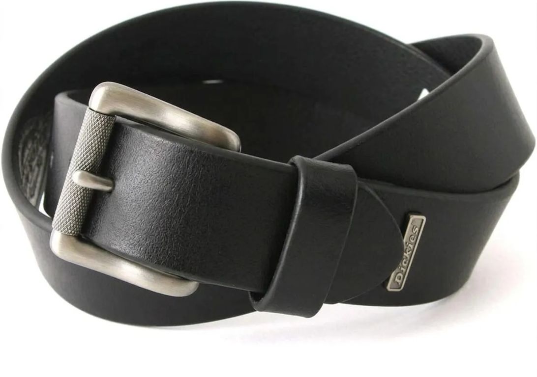 CORREA  DE CUERO DICKIES PARA HOMBRE COLOR NEGRO TALLA L (36-38-40) 11DI020005