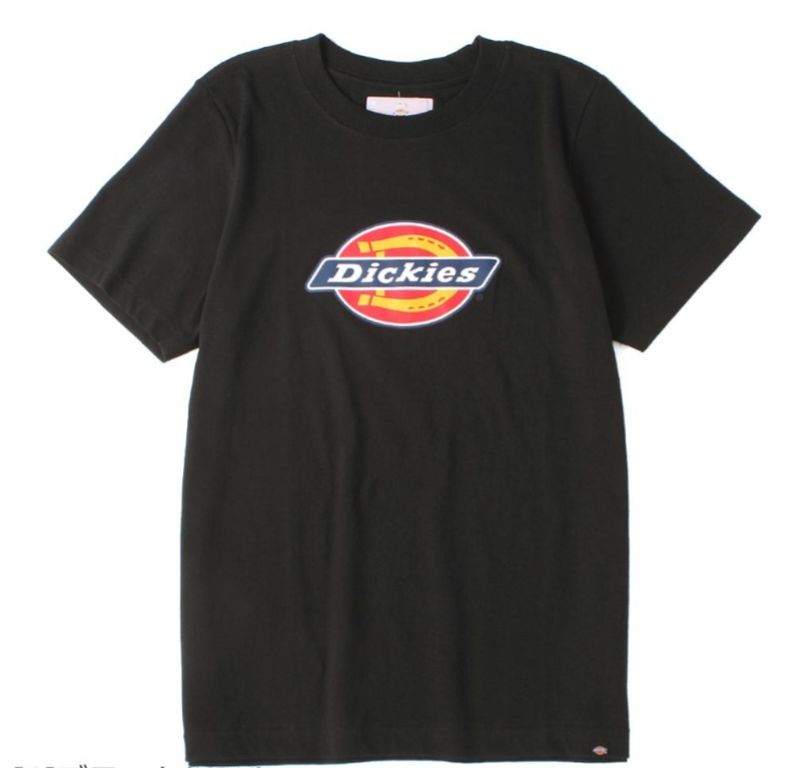 POLO  LOGO DICKIES MUJER MANGA CORTA -NEGRO  (FS45RKBK) 
