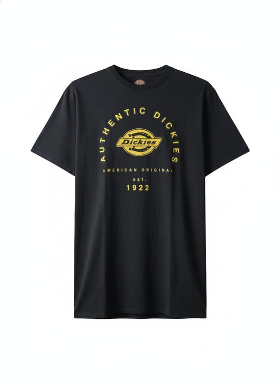 POLO GRÁFICO DICKIES MANGA CORTA HOMBRE-BLACK