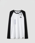 POLO DICKIES BLANCO CON MANGAS NEGRAS