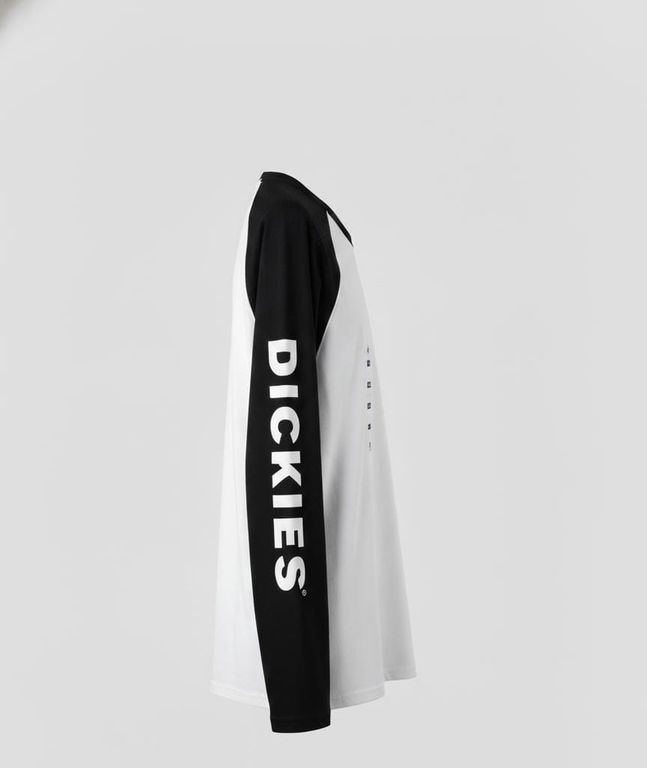 POLO DICKIES BLANCO CON MANGAS NEGRAS