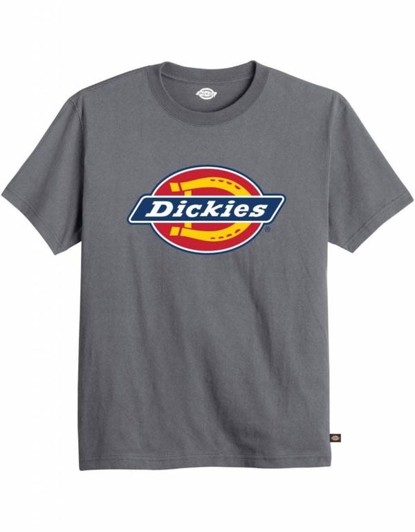 Polo gráfico de manga corta DICKIES Relaxed Fit en gris piedra