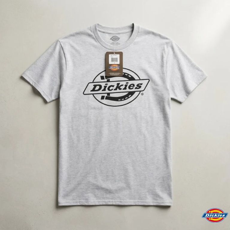 POLO GRÁFICO DICKIES MANGA CORTA HOMBRE-SILVER 4101DKS1899SSEA