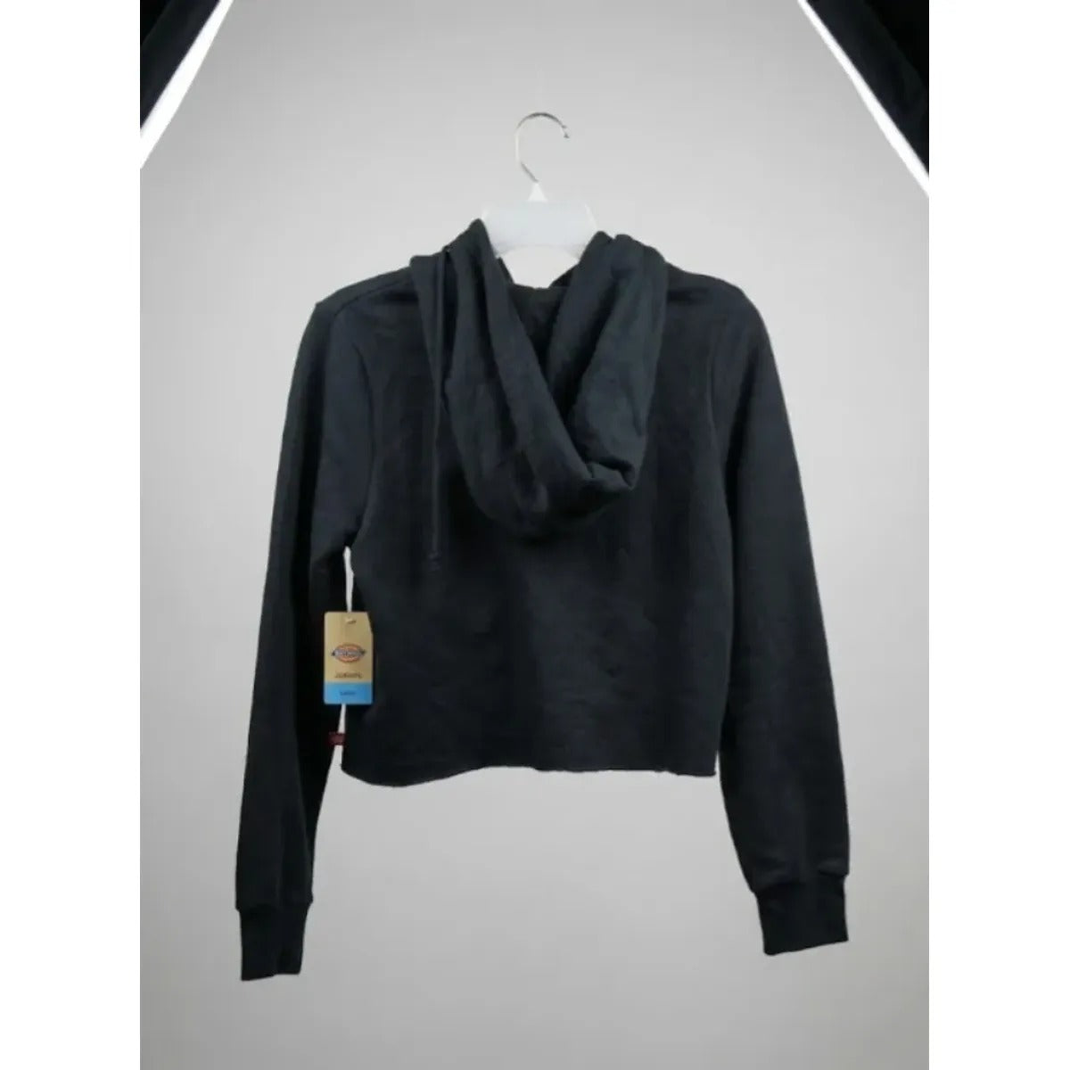 POLERA CON CAPUCHA PARA NIÑA DICKIES FLEECE DICKIES NEGRO FLC100BLK