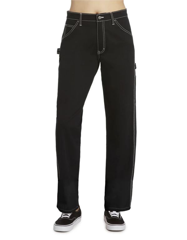 PANTALON FIT CARPINTERO DICKIES GIRL JUNIORS - NEGRO