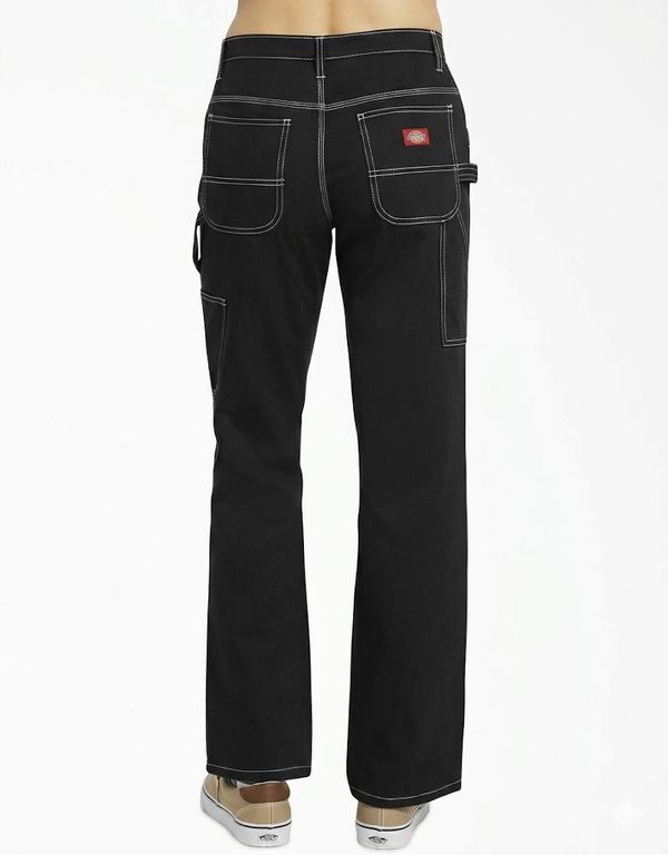 PANTALON FIT CARPINTERO DICKIES GIRL JUNIORS - NEGRO