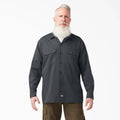 CAMISA DICKIES DE TRABAJO PARA HOMBRE MANGA LARGA COLOR  CARBON