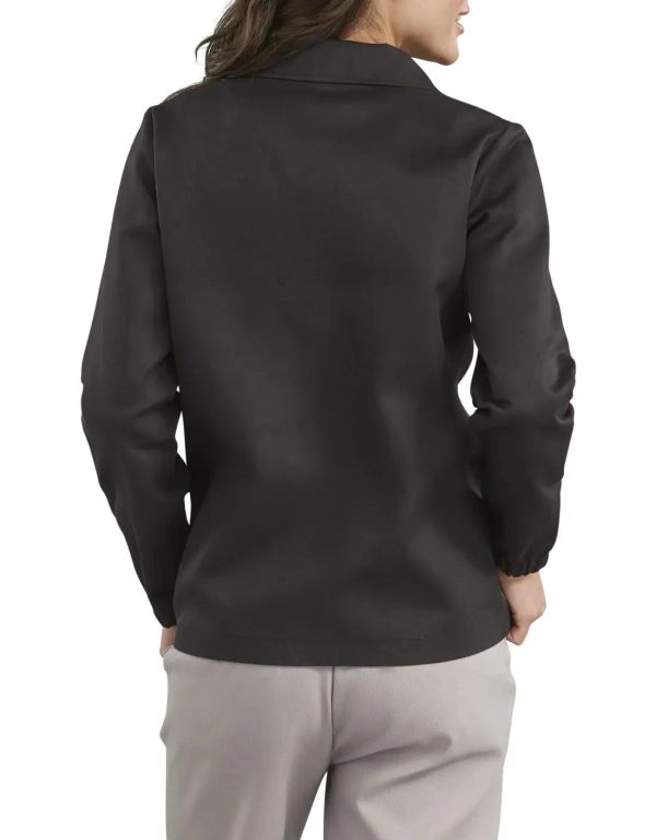 CASACA DICKIES TWILL MUJER 67 COLOR NEGRO LAVADO FJ244RBK