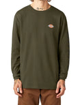 POLO MANGA LARGA DICKIES VERDE MILITAR