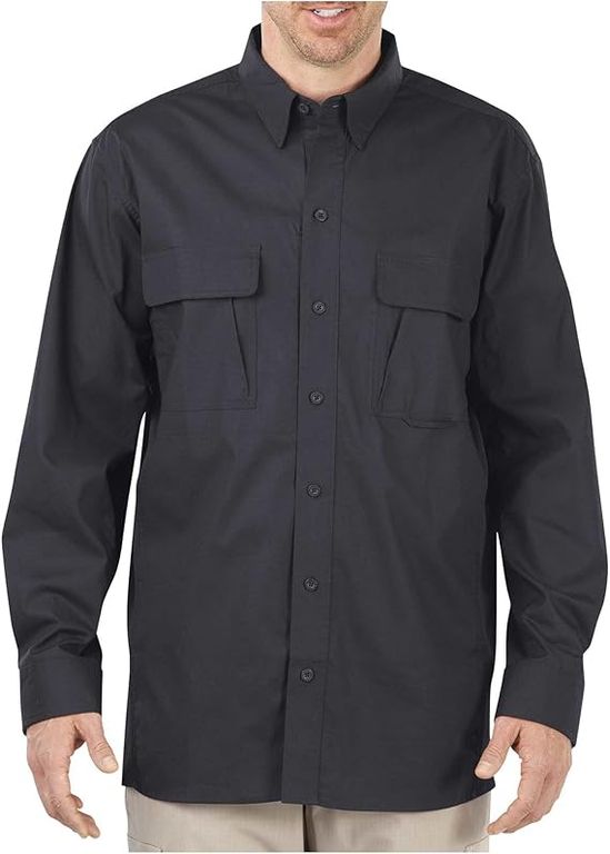 Camisa táctica dickies manga larga con ventilación anti desgarro
