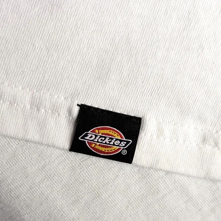 POLO DICKIES BLANCO CON LOGO NEGRO