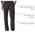 PANTALON DE TRABAJO DICKIES PARA HOMBRE CON BOLSILLOS COLOR NEGRO  (874FBK)   28 30