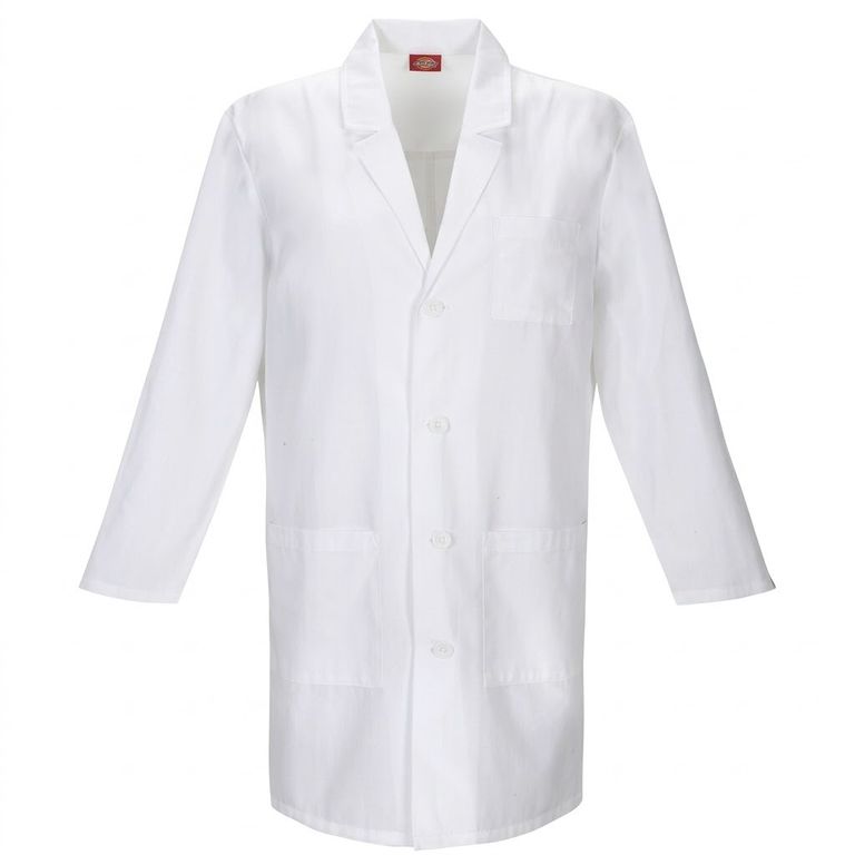 SACO DICKIES BLANCO 40 LABORATORIO UNISEX CON CERTAINTY