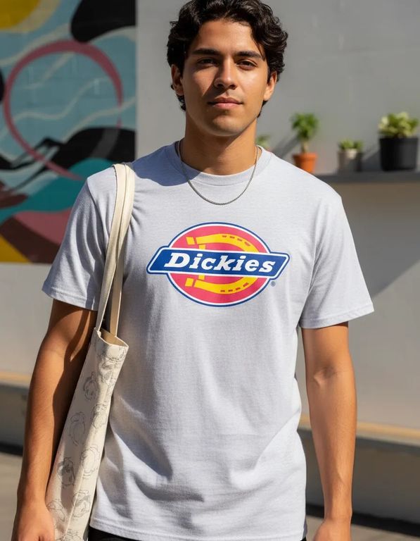 Polo dickies color plomo