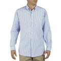 CAMISA MANGA LARGA  DICKIES OXFORD / RAYA AZUL BLANCO SS36BS