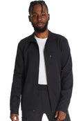 CHAQUETA MEDICA DICKIES - HOMBRE DYNAMIX ZIP FRONT NEGRO DK310BLK