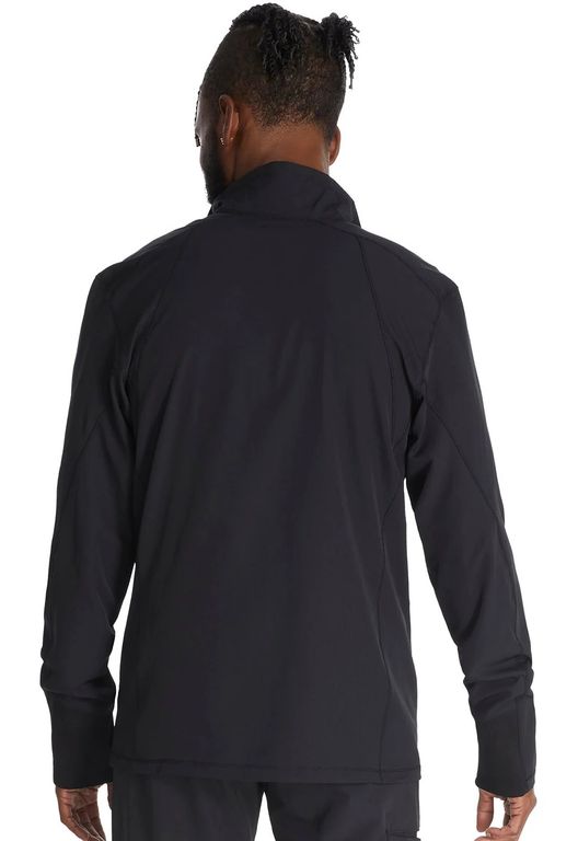 CHAQUETA MEDICA DICKIES - HOMBRE DYNAMIX ZIP FRONT NEGRO DK310BLK