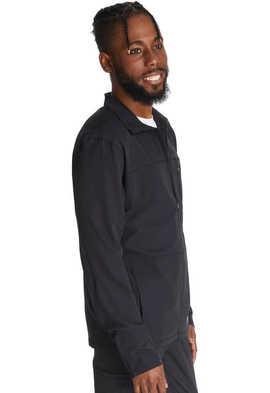 CHAQUETA MEDICA DICKIES - HOMBRE DYNAMIX ZIP FRONT NEGRO DK310BLK
