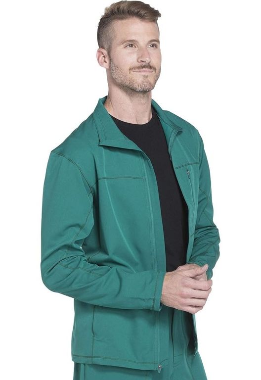 CHAQUETA MEDICA  DICKIES - HOMBRE DYNAMIX ZIP FRONT HUNTER VERDE DK310HUN