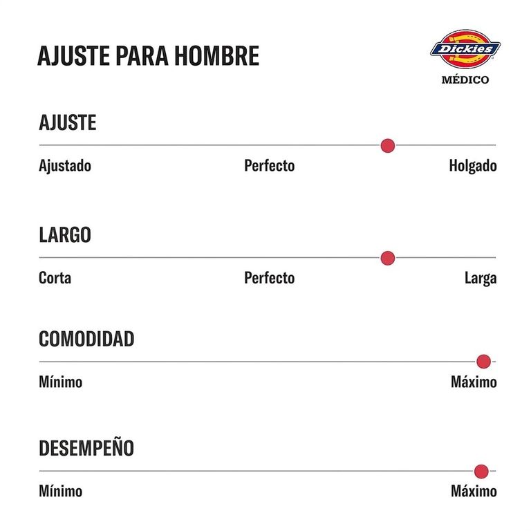 CHAQUETA MEDICA  DICKIES - HOMBRE DYNAMIX ZIP FRONT HUNTER VERDE DK310HUN