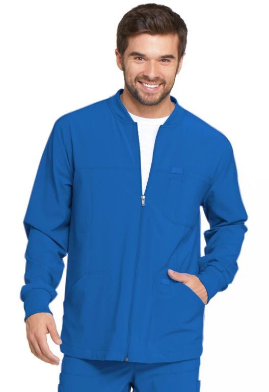 CHAQUETA MEDICA DICKIES - HOMBRE DYNAMIX ZIP FRONT ROYAL DK310ROY