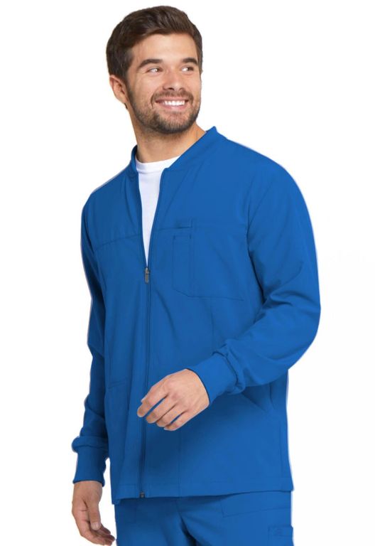 CHAQUETA MEDICA DICKIES - HOMBRE DYNAMIX ZIP FRONT ROYAL DK310ROY