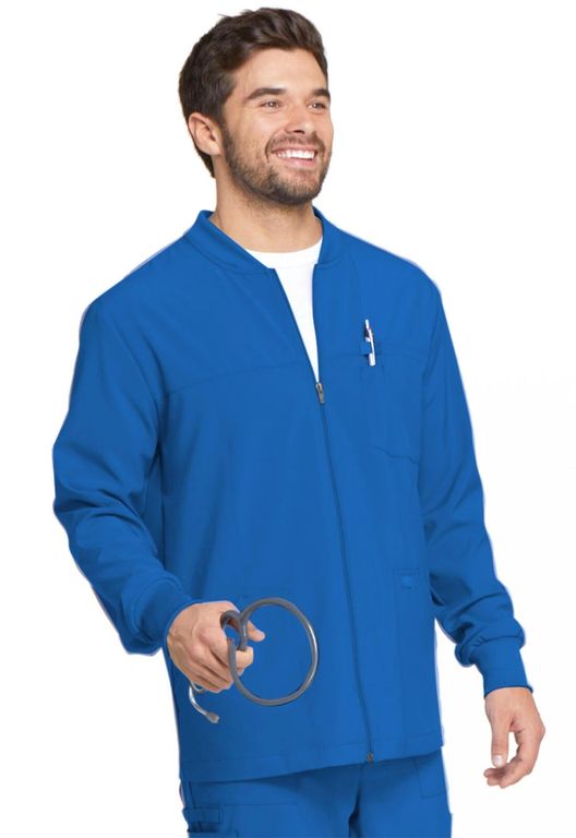 CHAQUETA MEDICA DICKIES - HOMBRE DYNAMIX ZIP FRONT ROYAL DK310ROY