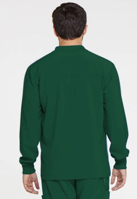 CHAQUETA MEDICA- HOMBRE  ZIP FRONT HUNTER VERDE DK320HNPS