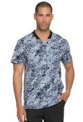 CAMISETA MÉDICA DICKIES CUELLO EN V DYNAMIX -HOMBRE  Get Down Grid It  DK607GEDG