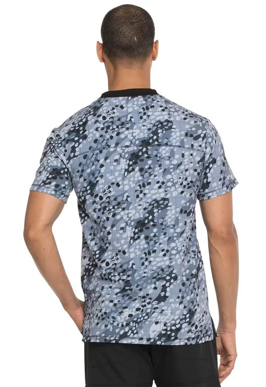 CAMISETA MÉDICA DICKIES CUELLO EN V DYNAMIX -HOMBRE  Get Down Grid It  DK607GEDG