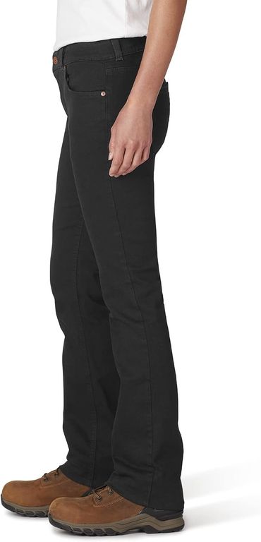 PANTALÓN MUJER JEAN PERFECT SHAPE BOOTCUT LEG STRETC /NEGRO LAVADO