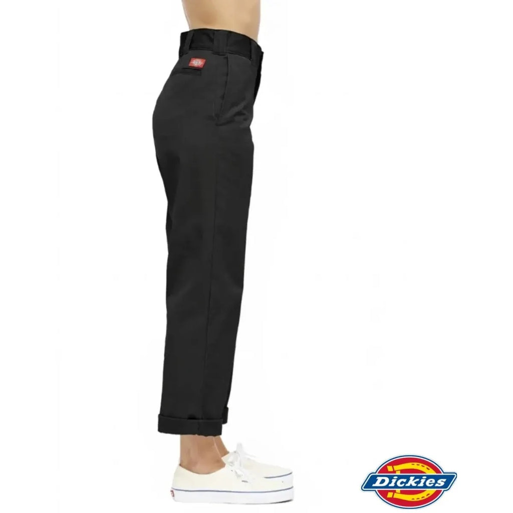 PANTALÓN CROPPED TWILL DICKIES NEGRO - MUJER