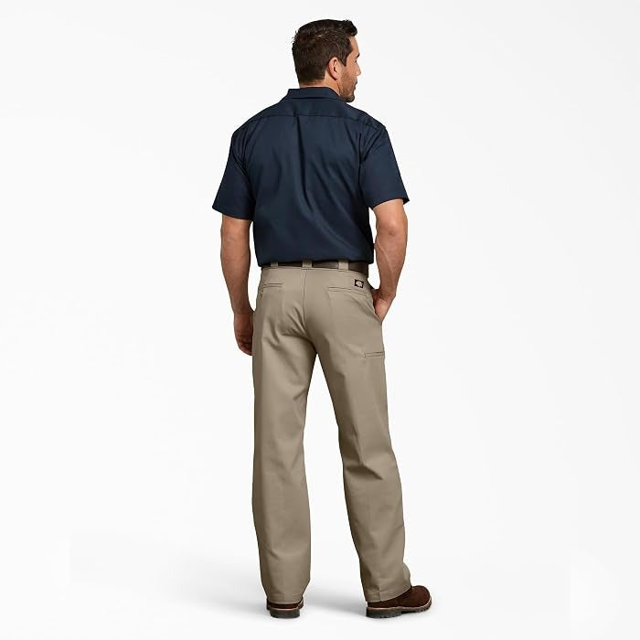 PANTALON DICKIES DOBLE RODILLA PARA HOMBRE COLOR ARENA